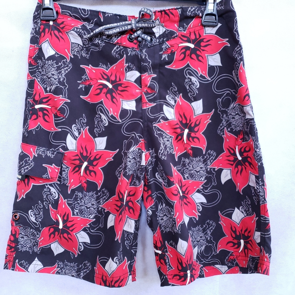 No Fear Board Shorts Swim Trunks